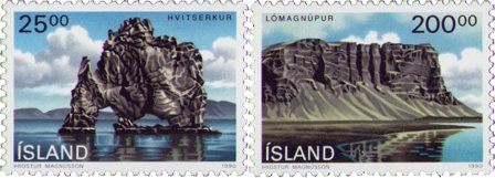 Island 1990 - AFA 727-728 - Postfrisk