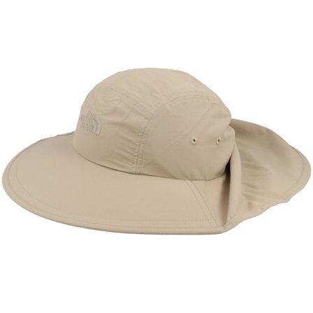 The North Face - Beige sunhat Hatt - Horizon Mullet Brimmer Dune Sun Hat @ Hatstore