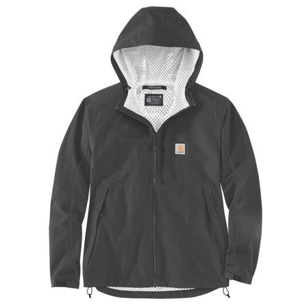 Carhartt 105751N04-XL Skaljacka Vattenavvisande, underlättar rörelse och skyddar mot vind Svart, Kläder