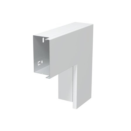 Obo Bettermann 6249507 L-vinkel elforsinket, polarhvit 100 x 60 mm, Installasjonsmaterial