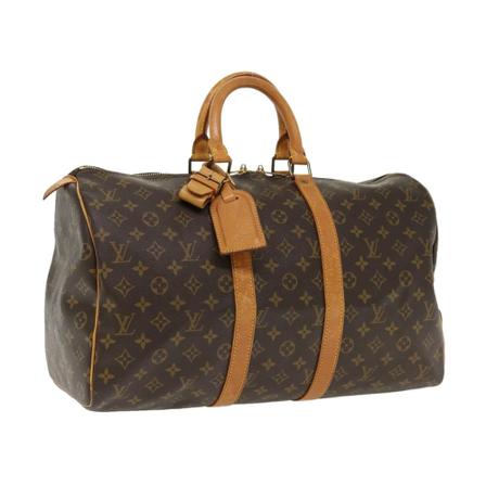 Louis Vuitton Vintage, Weekend Bags Bruin, unisex, Maat:ONE Size
