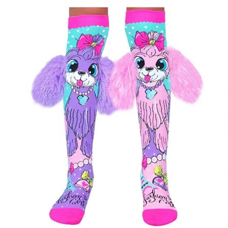 Coco i Paris Strumpor - Bedårande Knähöga Strumpor med Fluffiga Öron