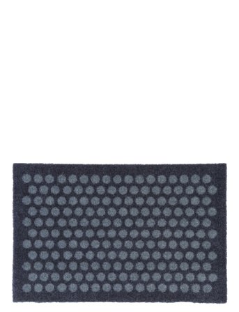 tica copenhagen Floormat Polyamide, 60X40 Cm, Dot Design - Grey - 60X40X0.7CM