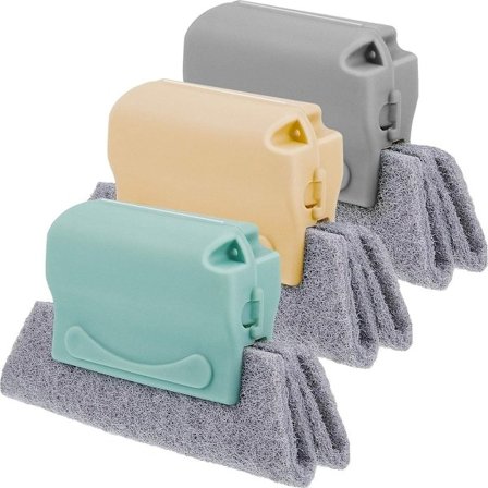 Fönsterfåra Rengöringsborste, 3-pack Rengöringsborstar för Rengöring