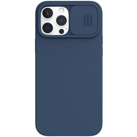 Nillkin CamShield Silky Silikon Skal iPhone 13 Pro Max - Blå Blue