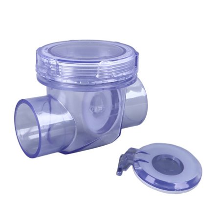 PVC Takaisinvirtaus Estävä WC-istuimen Takaisinvedon Inline-takaiskuventtiili