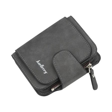 Damepung Mat Mode Kort PU Læder Lynlås Lås Frostet Pung Dame Møntpunge Pengepung Kortholder til Piger