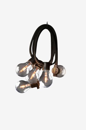 Konstsmide - Aloitussetti E27, 10 vaihdettavaa LED-lamppua - Musta - Valoköynnökset - - Homeroom