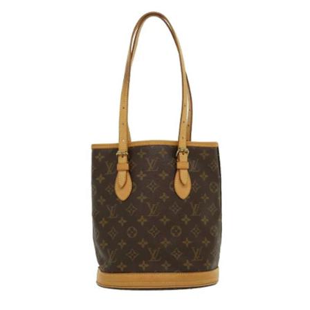 Louis Vuitton Vintage, Pre-owned Bucket Bag Bruin, Dames, Maat:ONE Size