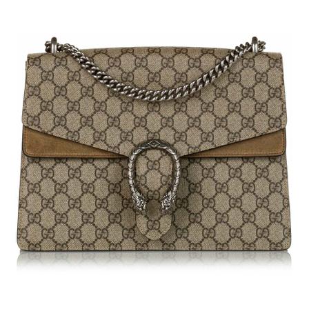 Gucci Vintage, Pre-owned Bag Bruin, Dames, Maat:ONE Size