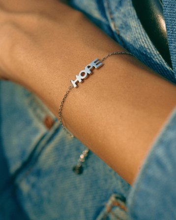 Edblad Hope Bracelet Steel Silverfärgad Smycken Tjej - Kids Brand Store