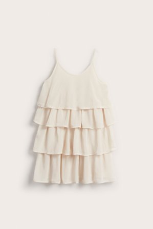 Kappahl | Volangklänning | Beige