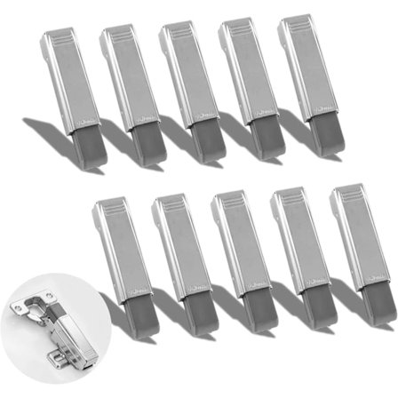 til montering eller eftermontering til CLIP top og CLIP hængsler med lige hængselarme – 10 stykker