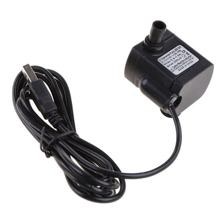 Micro Flow Justerbar Vandpumpe DC3.5V-9V 3W USB Mini Undervandspumpe Ultra Støjsvag Tank Fontæne Vandpumpe