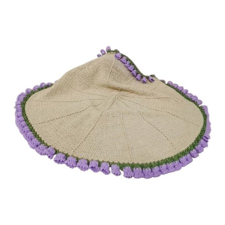 Bouquet Tæppe Hæklesæt Hæklestartersæt til Bouquet Gave Håndværk Håndlavet DIY Håndværk Strikkesæt til Entusiaster Voksne-WELLNGS