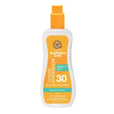 Australian Gold SPF30 Spray Gel 237ml - Gel solare corpo alta prot.