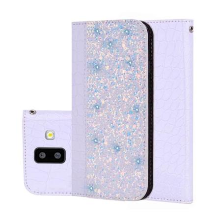 Croco Samsung Galaxy J6 Plus (2018) skal - Lila Lila