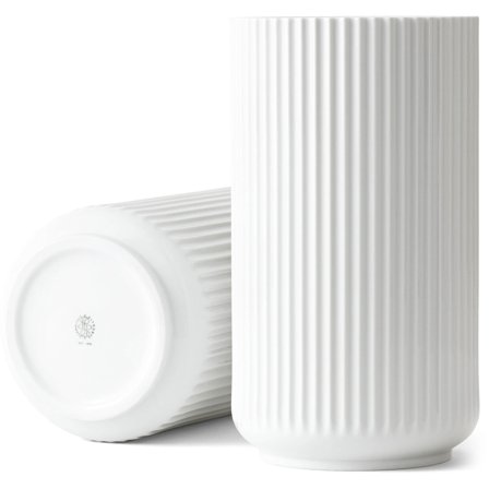 Lyngby porcelæn Lyngbyvasen 31 cm., porcelæn - hvid | KitchenOne