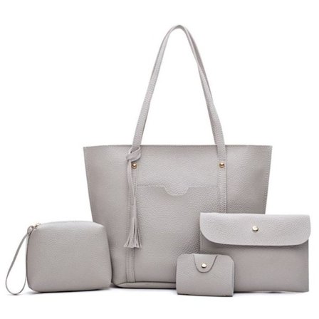 Barn Mor Veske Underarm Veske GRÅ