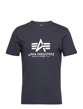 Alpha Industries Basic T-Shirt - Blue - L