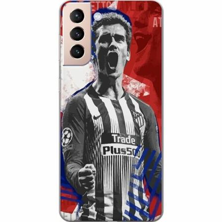 Samsung Galaxy S21 Genomskinligt Skal Antoine Griezmann