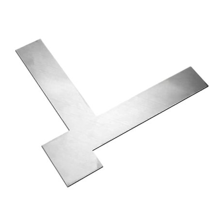 Vinkelret Vinkel 90 Graders Hjørneskrabeværktøj, Ergonomisk Multifunktionel Vaterpas til Tømrerarbejde, Væginspektion og Fliser (FMY)