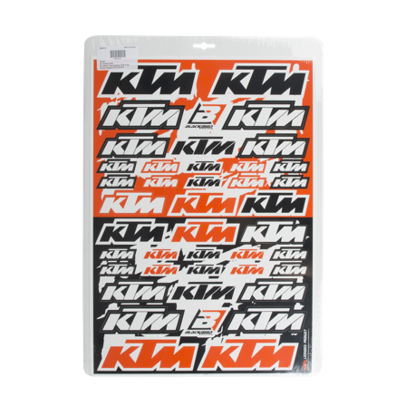 Foaie Cu Autocolante Blackbird Din PVC