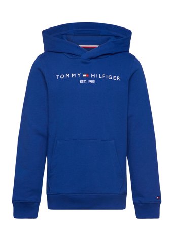 U Corp Logo Ess Hoodie Blue Tommy Hilfiger