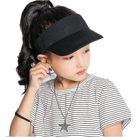 Børne Solskærm Justerbar Sports Hat 6 til 12 år O