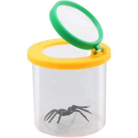 Insektsobservationsbox Livsvetenskap Insekt Förstoringsglasbehållare Insektsobservatör Insekt Förstoringsglas Fångare Bur Bärbar Biologisk Sci