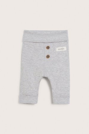 Newbie | Leggings baby | Gråmelert