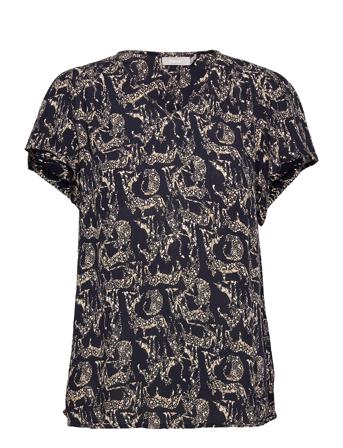 Fralcrinkle 4 Blouse Black Fransa
