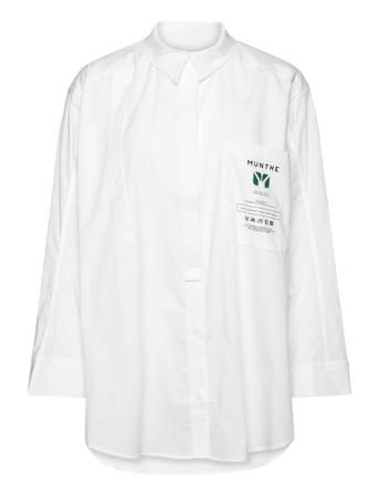 Deftly Långärmad Skjorta Vit Munthe