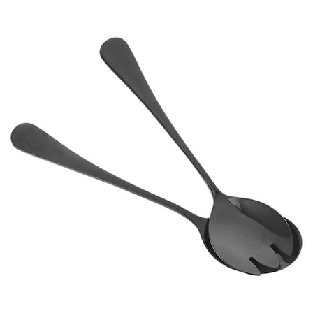 Bærekraftig salatbestikk i rustfritt stål, salatskje og gaffelsett [HK]