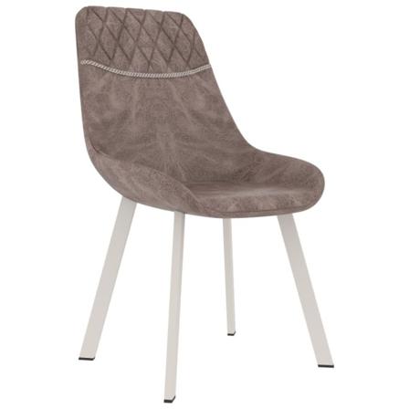 Vidaxl Matstolar 6 St Brun Konstläder Brun