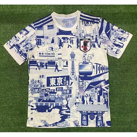 Japan Jersey Herre 22-23 Hjemme Special Edition Samurai Sakura Tegneserie Fodboldtrøje