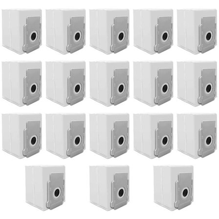 18 stk. støvsugerposer til IRobot Roomba I7 I7+I3 I og S-serien Automatisk snavsbortskaffelsesposer Clean Base