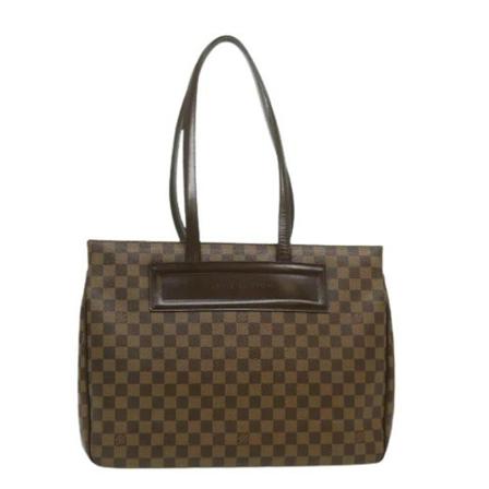 Louis Vuitton Vintage, Pre-owned Canvas Shoulder Bags Bruin, Dames, Maat:ONE Size