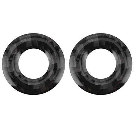2 stk. dørhåndtag bolte trim indvendig dekoration passer til Dodge Challenger 2008‐2014