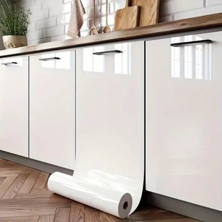 Selvklæbende køkkentapet – vandtæt og oliebestandigt stænkskjold og køkkenbeskyttelse til væg, skabe og møbler_TF_TF