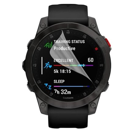 Skyddsskärm för Garmin Epix Gen 2 Pro - 47mm [Pack 6] Ultra Tunn Plastfilms Skydd Phonillico