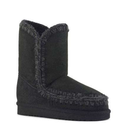 Mou Mou eskimo støvler 24 kvinde FW101000a Bkbk-36 Sort, Dame Vinterstøvler, Størrelse: 36 EU