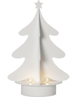 Star Trading Adventslysestake Aften Hvit