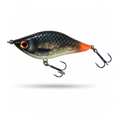 Harakiri Superswimmer 13cm, 79g Slow Sink - Hot Sparkle Roach