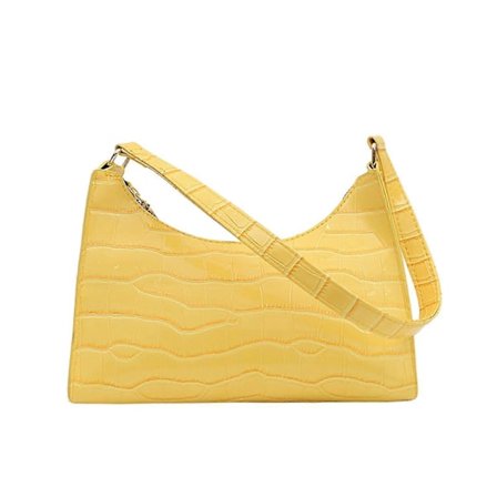 Naisten muodikas kuvioinen kainalokassi Baguette-kassi Olkalaukku Messenger-laukku