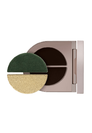 Rose Inc Satin & Shimmer Duet Eyeshadow Ögonskuggor Dam Grön 2,92 g