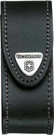 Victorinox Bältesetui Svart Läder 2-4 lager