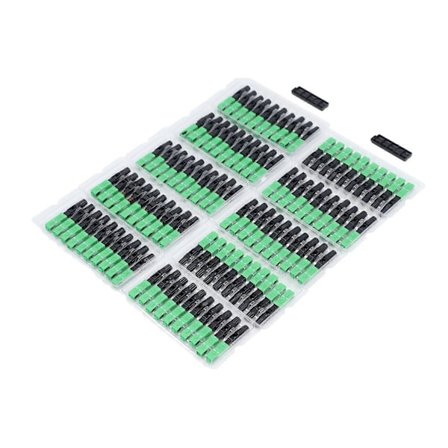 Kuitukaapeli Pikaliitin SC UPC Neliömäinen Pää Esiasennettu ABS Optinen Kuitu Muunnin Adapteri