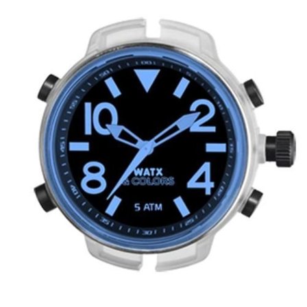 Klocka - Watx & Colors - RWA3703 - Kvarts - Analog - Mixte Blå
