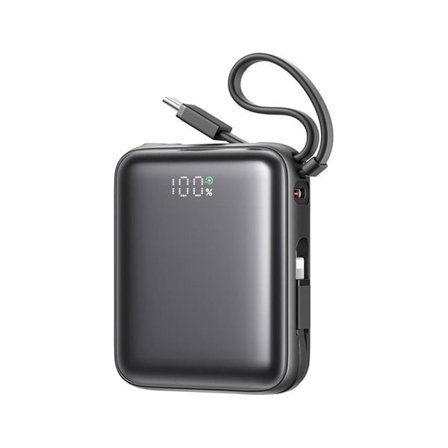 Joyroom JR-PBF27 powerbank 10 000 mAh med dobbel kabel og 22,5 W hurtiglading